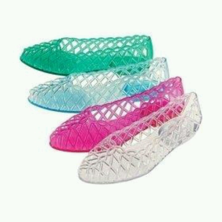 jelly sandals 80s