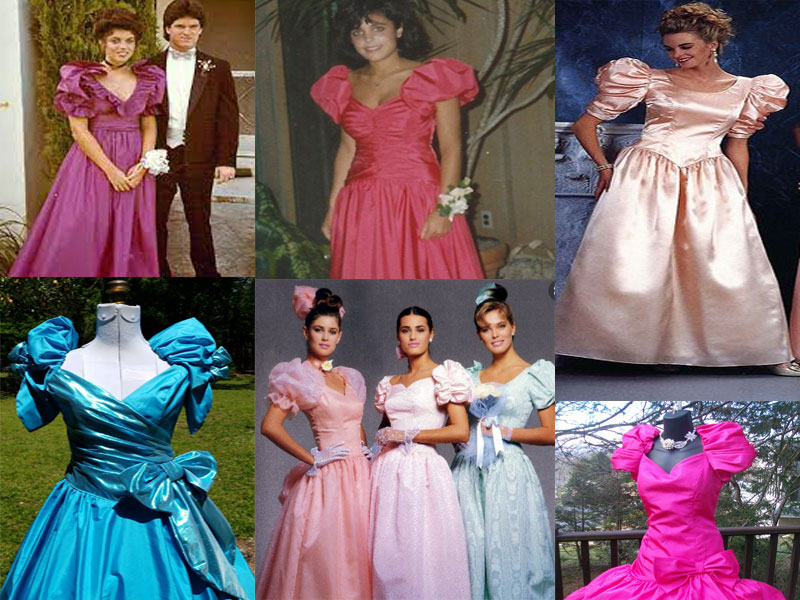 80s Prom Dress 90s Prom Dress / Pink Prom Dress / Med… - Gem